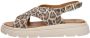 Tamaris Leopard Sandalen bruin Leer Dames - Thumbnail 2