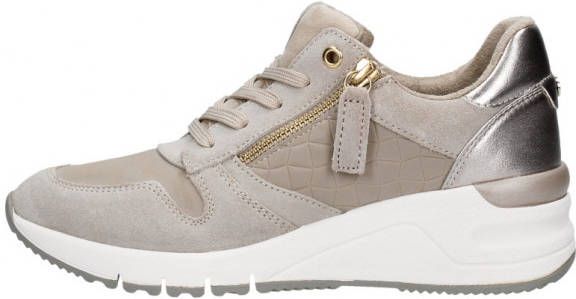 Tamaris Rea Sneaker Beige/Taupe - Schoenen.nl