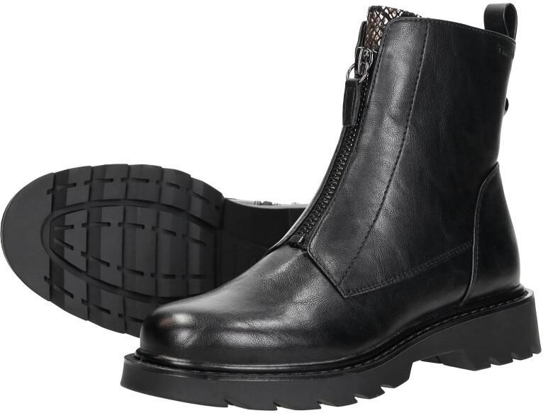 Tamaris Laarsjes blokhak laarzen met voor- en binnenritssluiting - Foto 4