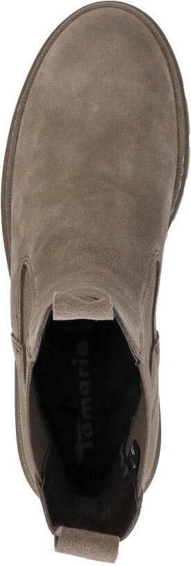 Tamaris Chelsea-boots plateau enkellaars instapschoen met t-logo - Foto 6