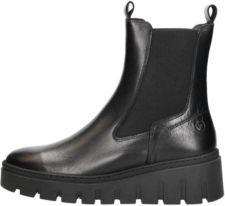 Tamaris dames chelsea boot leren laarzen enkellaars vrouwen leer M2549141 zwart - Foto 5