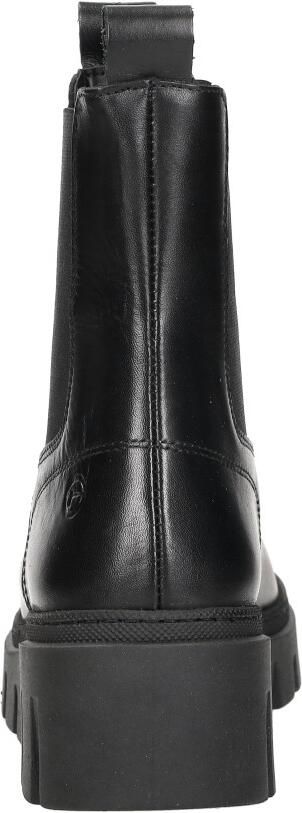 Tamaris dames chelsea boot leren laarzen enkellaars vrouwen leer M2549141 zwart - Foto 8