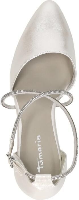 Tamaris Metallic Gouden Vegan Sandalette met 7 5 cm Hak Yellow Dames - Foto 17