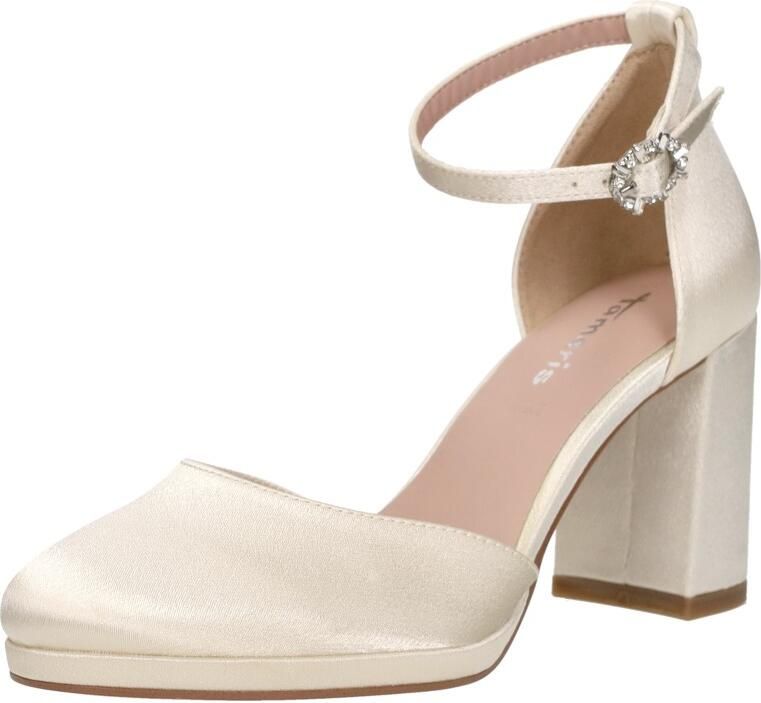 Tamaris elegante damespumps 1-22463-45 229 Damesschoenen Blokhak Pearl - Foto 3