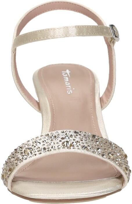 Tamaris Sandalen Hak Sandalen Hak Gebroken wit - Foto 8