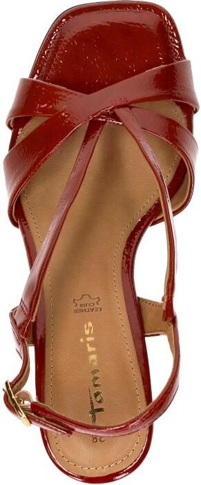 Tamaris Sandalen Met Hak rood Synthetisch - Foto 12