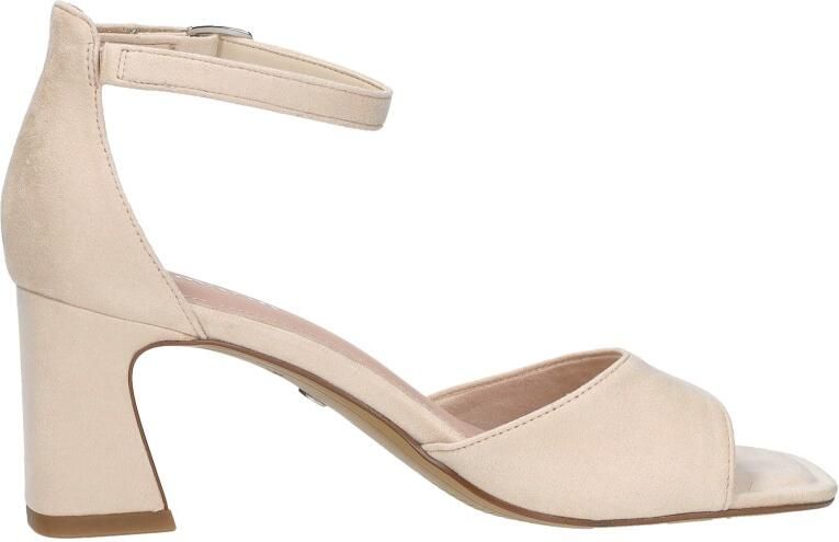 Tamaris damessandaaltjes 1-28318-46-251 damesschoenen elegant textiel beige - Foto 5
