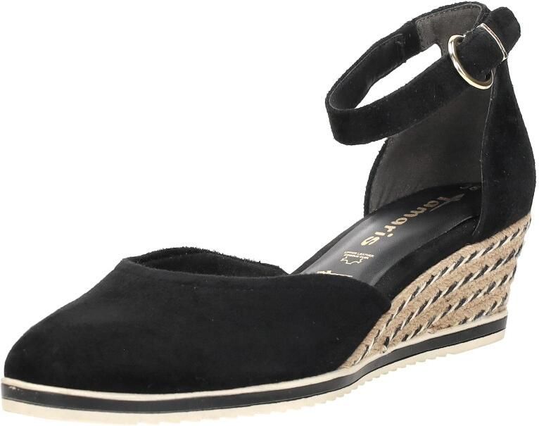 Tamaris Pumps met sleehak instapschoen wig-hak bandensandaal met modieuze jute-afwerking - Foto 5