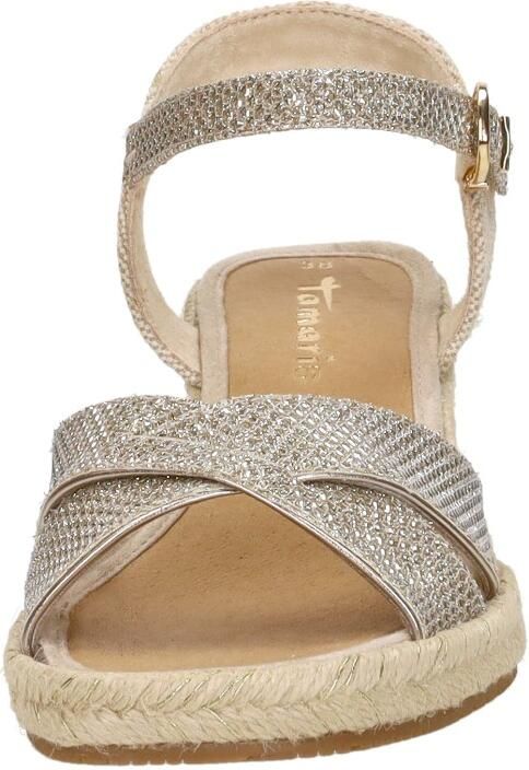 Tamaris Slippers plateau zomerschoen pantoffels in monochrome look - Foto 10