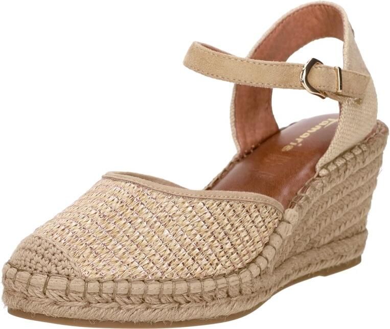 Tamaris Sandalen Touwzool Sandalen Touwzool Goudkleur - Foto 3