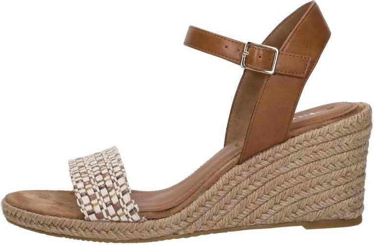 Tamaris Sandalen Touwzool Sandalen Touwzool Cognac - Foto 5
