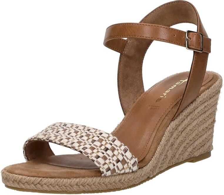 Tamaris Sandalen Touwzool Sandalen Touwzool Cognac - Foto 6