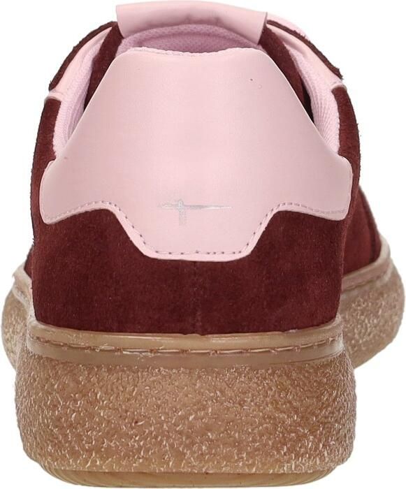 Tamaris Plateausneakers vrijetijdsschoen lage schoen veterschoen met contrast bies - Foto 5