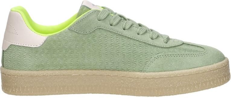 Tamaris Sneakers groen Leer Dames - Foto 11
