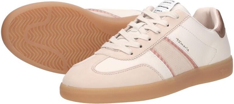 Tamaris Sneaker 1-23624-43 596 Dames Lage Damesschoenen Leer M2362443 rose comb - Foto 7