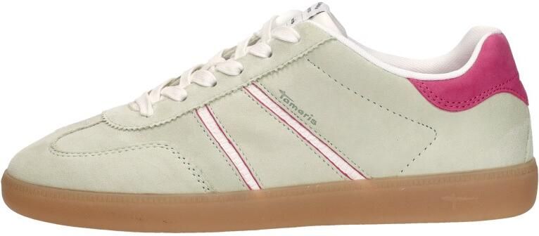 Tamaris Sneakers groen Leer Dames - Foto 9