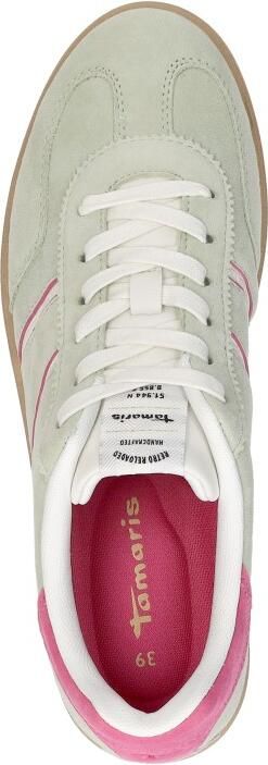 Tamaris Sneakers groen Leer Dames - Foto 15