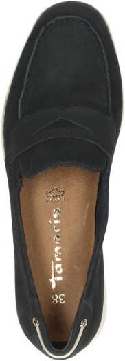 Tamaris Instappers Blauw Leer 131308 Dames Leer - Foto 4