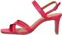 Tango | Ava 6 a bright pink cross sandal covered heel sole - Thumbnail 2