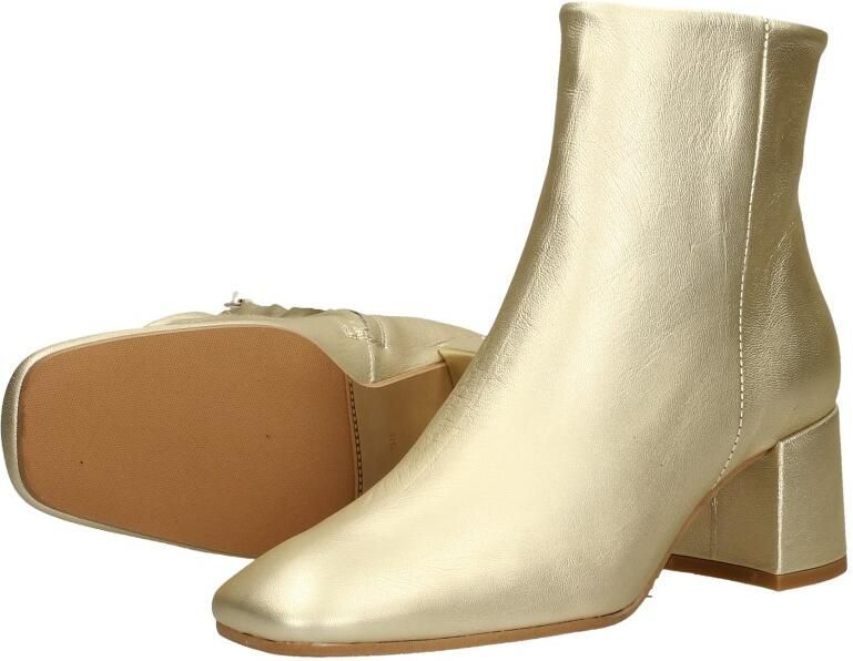 Tango Harlow 1-H Enkellaarsjes Hak goudkleur - Foto 5