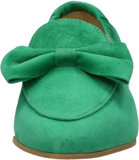 Tango Shoes Tango Nicolette 9d Green Kid Suede Loafer Dames loafer loafers Groene schoenen Groene loafer - Foto 4
