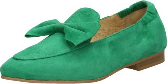 Tango Shoes Tango Nicolette 9d Green Kid Suede Loafer Dames loafer loafers Groene schoenen Groene loafer - Foto 5