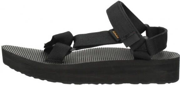 Teva Midform Universal Slippers en Sandalen Dames Zwart Mesh Synthetisch - Foto 7