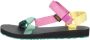 Teva sandalen roze geel groen Meisjes Textiel Meerkleurig 29 30 - Thumbnail 3