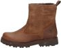 Timberland Courma Kid Lined Boot Mid Brown Full Grain Enkellaarzen - Thumbnail 2