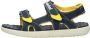 Timberland Perkins Row 2-Strap Black Yellow Sandalen - Thumbnail 1