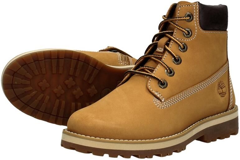 Timberland Courma Kid Traditional 6 Inch Veterboots Laarzen Met Veters Camel - Foto 16