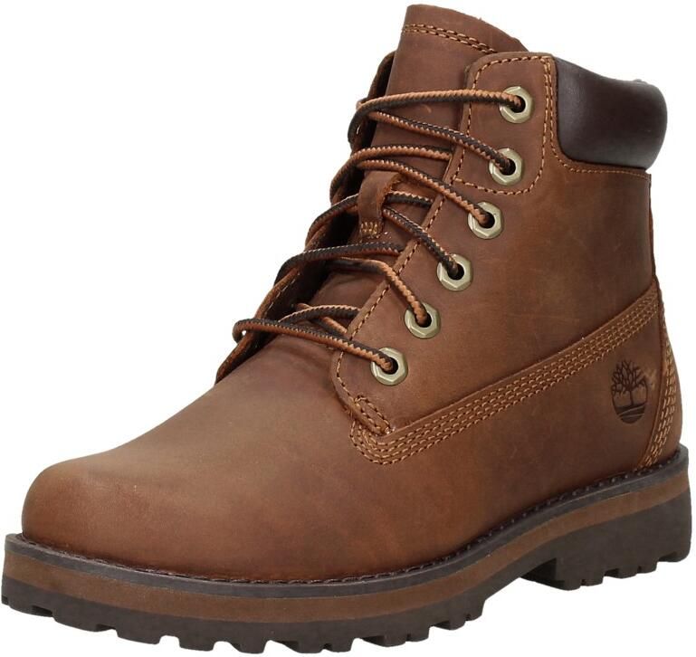 Timberland Courma Kid Traditional 6 Inch Veterboots Laarzen Met Veters Cognac - Foto 7