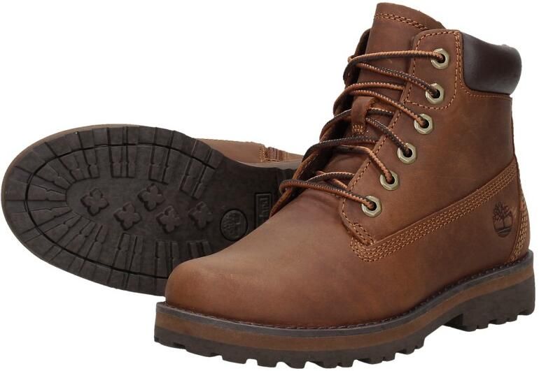 Timberland Courma Kid Traditional 6 Inch Veterboots Laarzen Met Veters Cognac - Foto 17