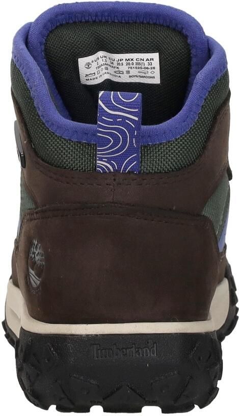 Timberland Youth's Greenstride Motion 6 Mid Bungee WP Boot Vrijetijdsschoenen zwart bruin - Foto 5