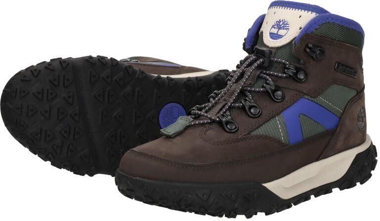 Timberland Youth's Greenstride Motion 6 Mid Bungee WP Boot Vrijetijdsschoenen zwart bruin - Foto 7