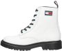 Tommy Hilfiger Iridescent Eyelets Flat Boot - Thumbnail 1