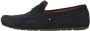Tommy Hilfiger Blauwe Suède Loafers voor Mannen Blue Heren - Thumbnail 2