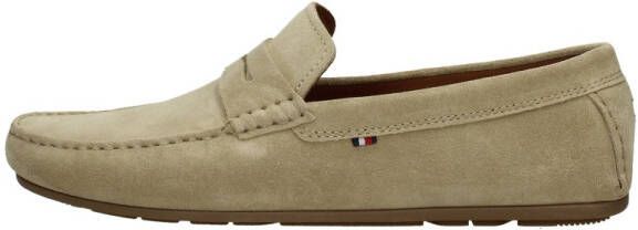 Bruin Tinten Tommy Hilfiger FM0FM04271-AEG heren instappers gekleed beige - Foto 11