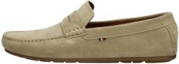 Bruin Tinten Tommy Hilfiger FM0FM04271-AEG heren instappers gekleed beige