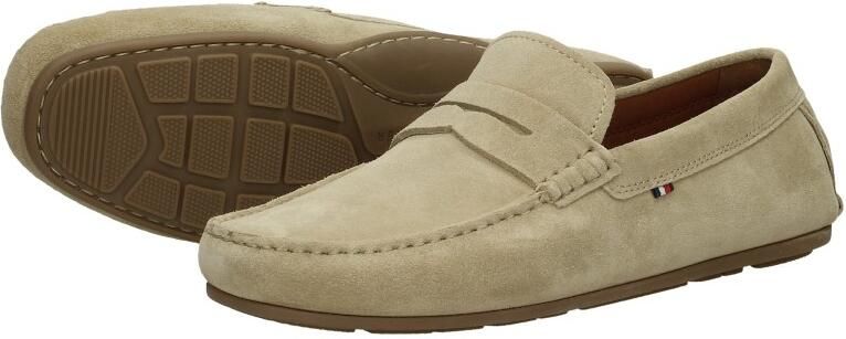 Bruin Tinten Tommy Hilfiger FM0FM04271-AEG heren instappers gekleed beige - Foto 14