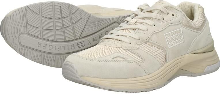 Bruin Tinten Tommy Hilfiger Schoenen Beige Polyester sneakers beige - Foto 8