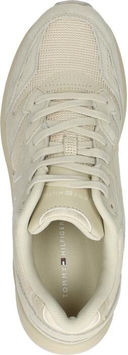Bruin Tinten Tommy Hilfiger Schoenen Beige Polyester sneakers beige - Foto 9