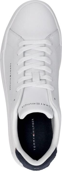 Tommy Hilfiger Sneakers TH COURT LTH DETAIL ESS vrijetijdsschoen lage schoen veterschoen met zijlijk logo-opdruk - Foto 8