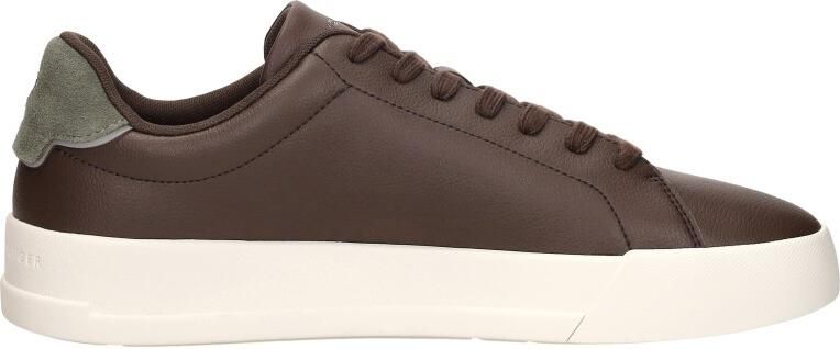 Tommy Hilfiger Sneakers van mix van leer en textiel met labelopschrift - Foto 14