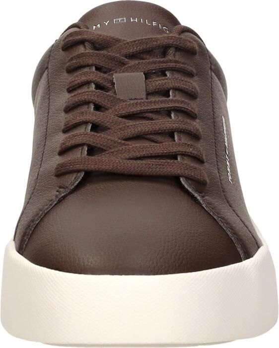 Tommy Hilfiger Sneakers van mix van leer en textiel met labelopschrift - Foto 10