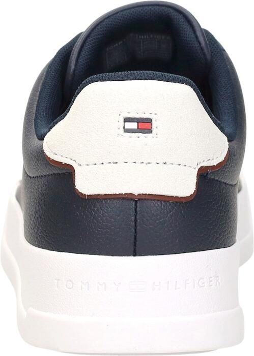 Tommy Hilfiger Sneakers TH COURT LTH DETAIL ESS vrijetijdsschoen lage schoen veterschoen met zijlijk logo-opdruk - Foto 6