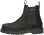 Tommy Hilfiger Tommy Jeans Suede Chelsea Boot - Thumbnail 1