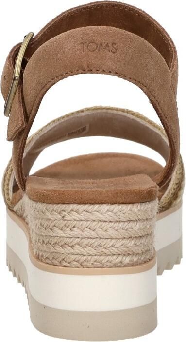 TOMS Diana Sandalen Touwzool Cognac - Foto 6