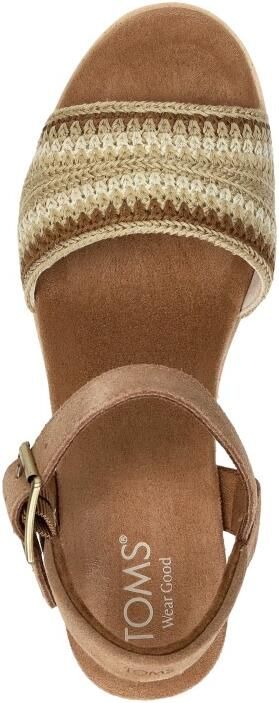 TOMS Diana Sandalen Touwzool Cognac - Foto 7