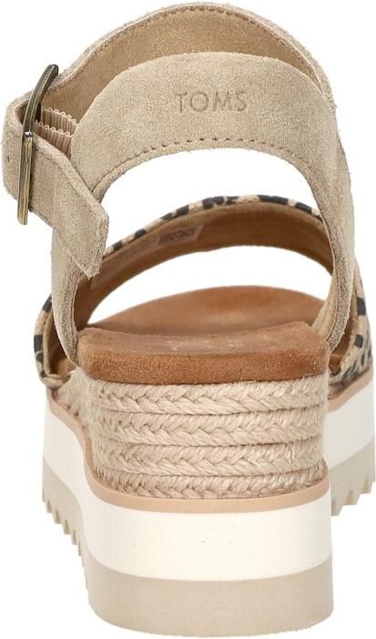TOMS Diana Sandalen Touwzool Beige - Foto 6